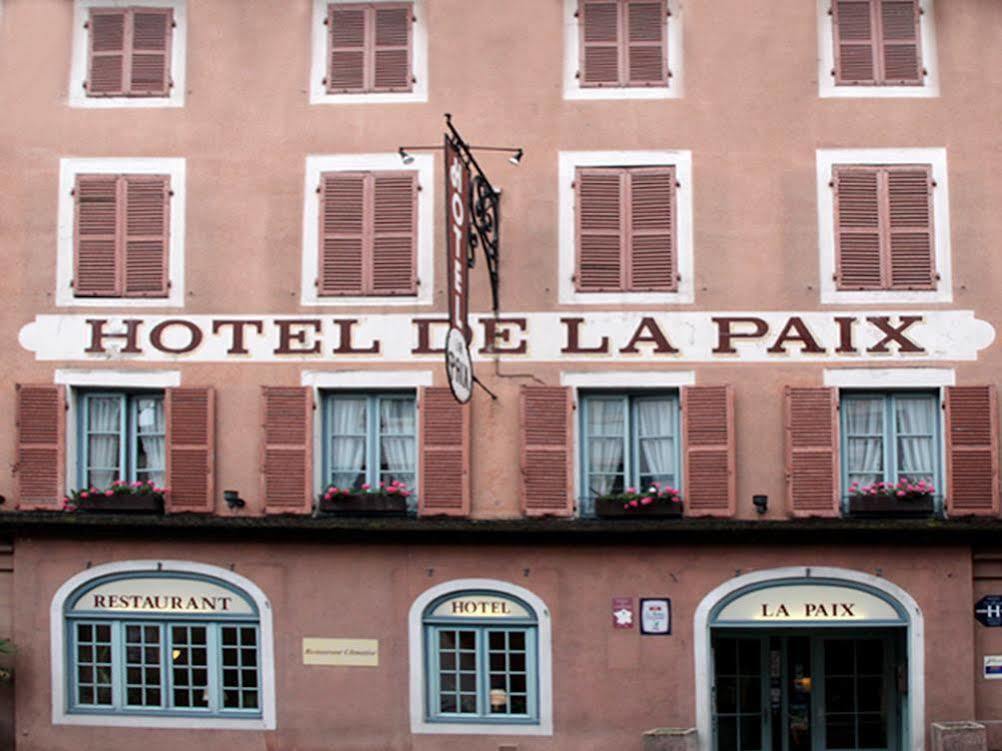 Logis Hotel De La Paix - Tournus Exterior photo